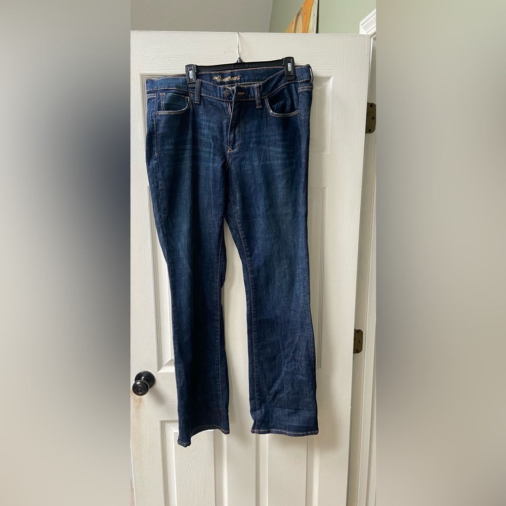 Old Navy sweetheart Straight Leg Denim Jeans size 16